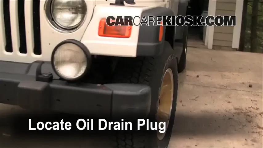 2006 Jeep Wrangler Unlimited Rubicon 4.0L 6 Cyl. Oil